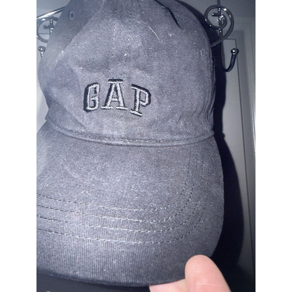Gap Kids Black Baseball Cap Hat Adjustable Size L/XL
